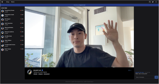 Livestreaming